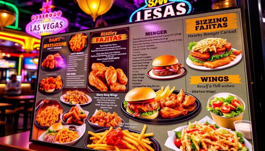 Chili's Las Vegas Menu