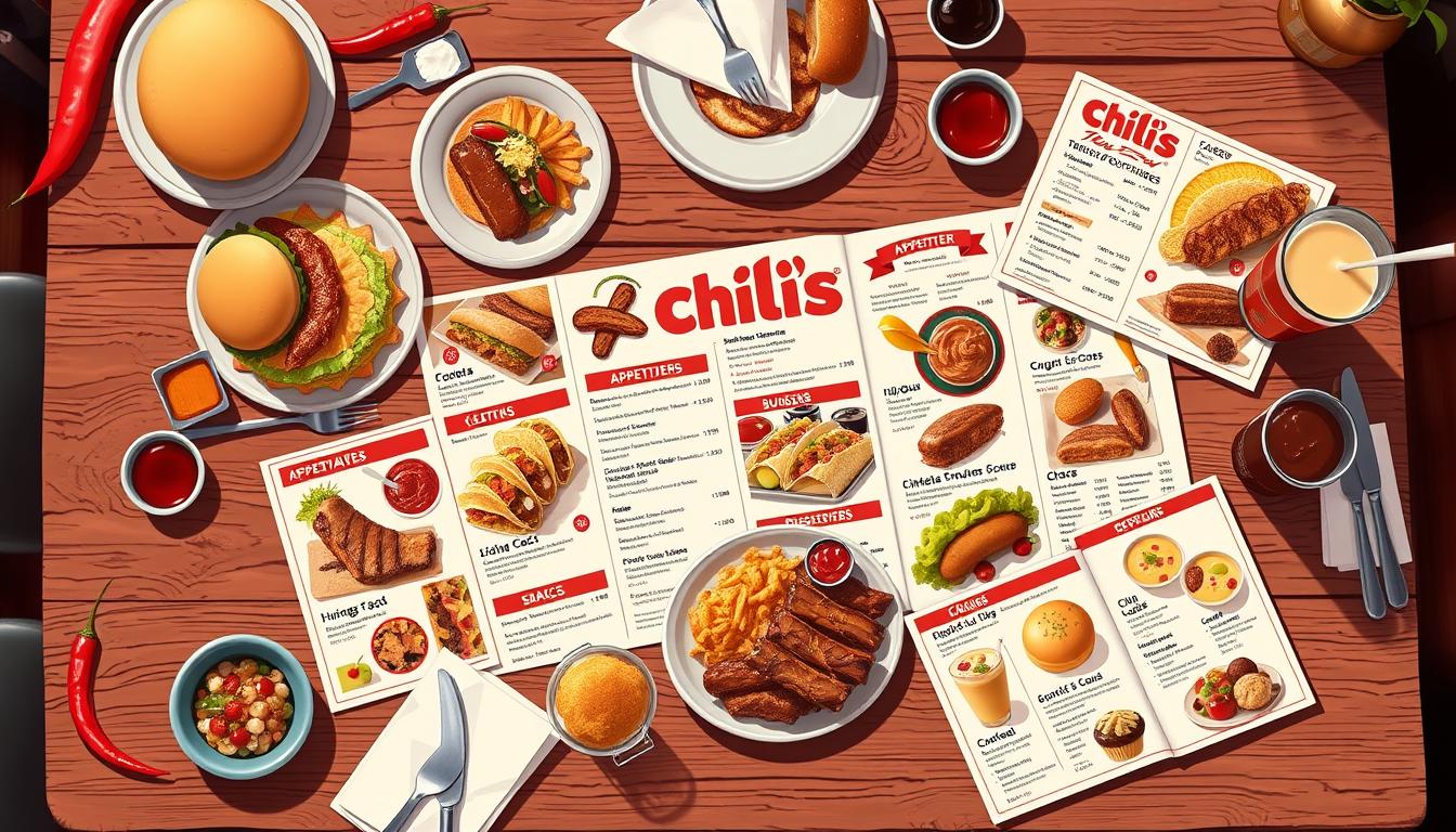 Chili's Take Out Menu With Prices