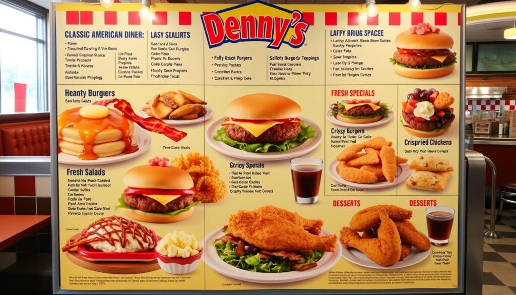 Denny's Restaurant Menu With Prices