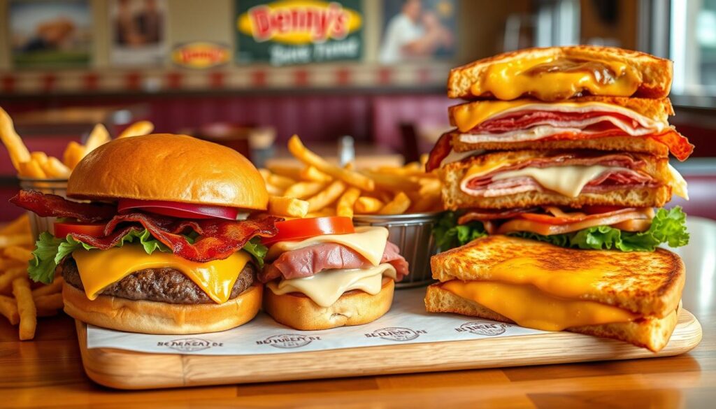 Denny's Sandwich Menu