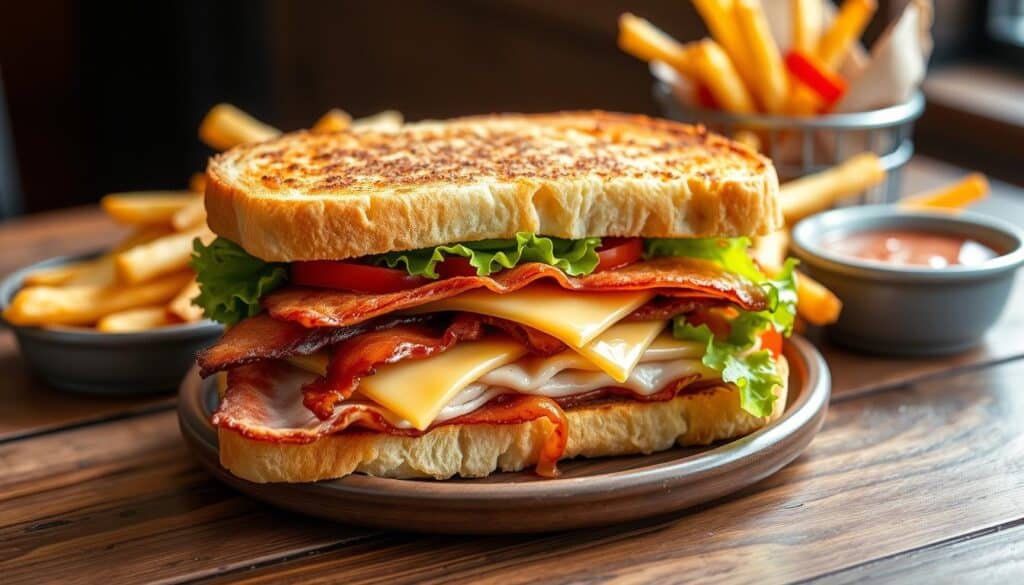 Denny's Super Bird Sandwich