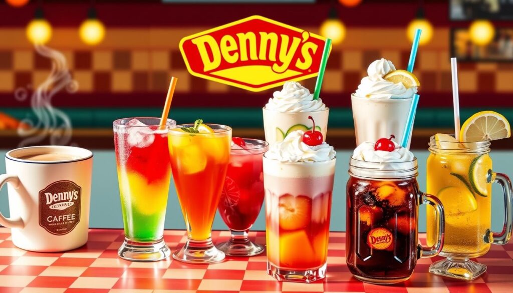 Denny's beverage menu