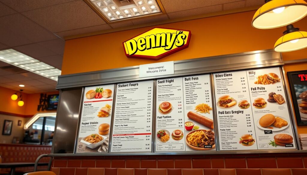 Denny's menu prices