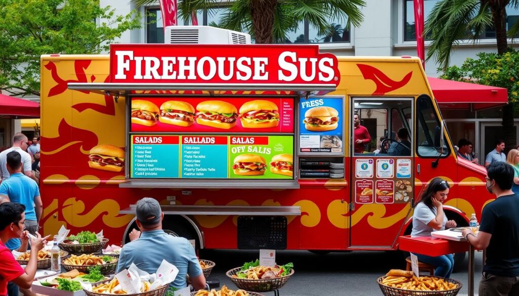 Firehouse Subs Truck Menu With Prices