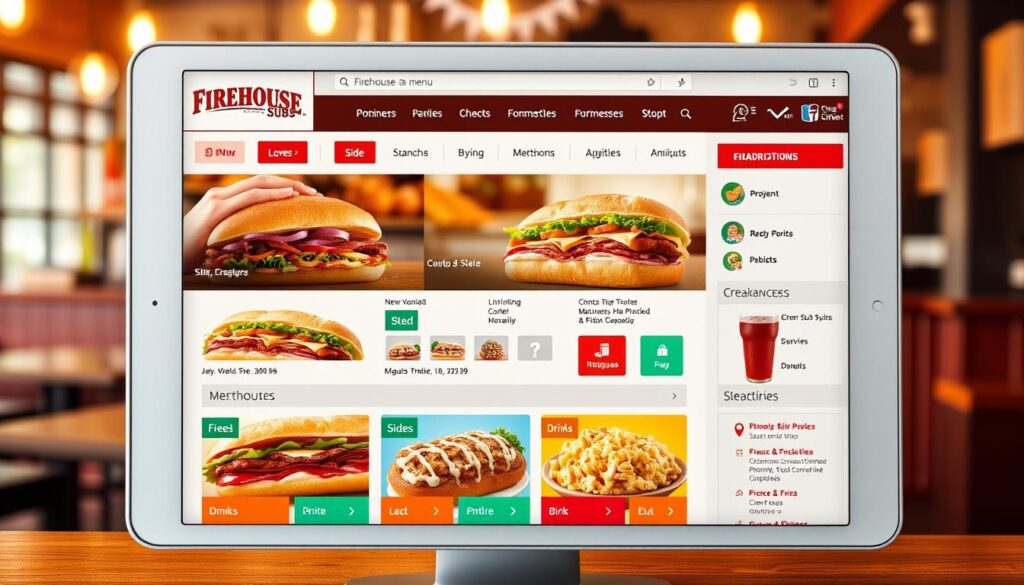 Firehouse Subs online ordering