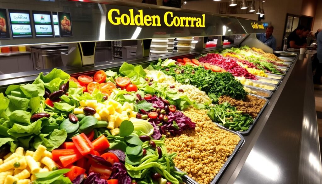 Golden Corral salad bar