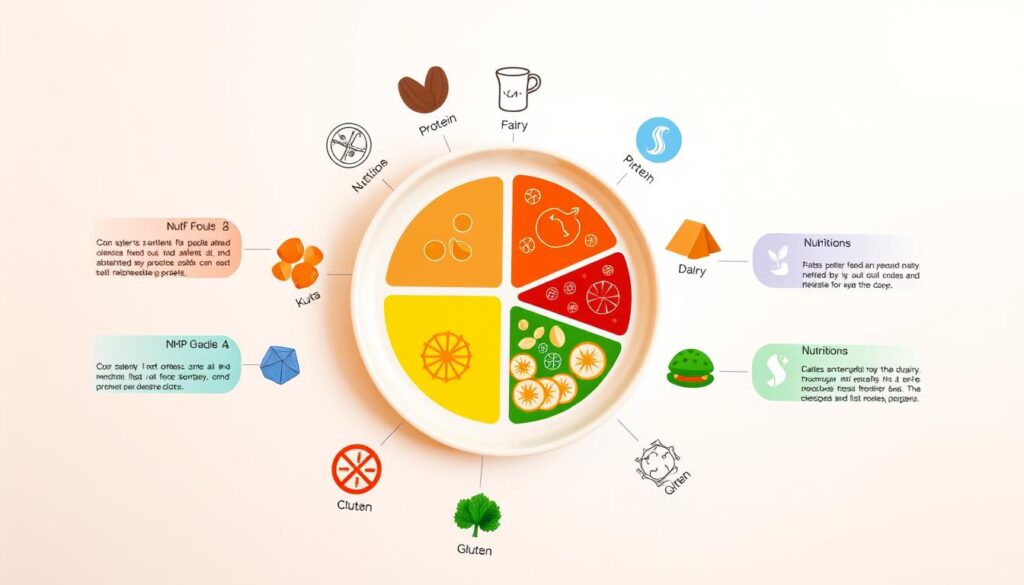 Nutritional information and allergen info