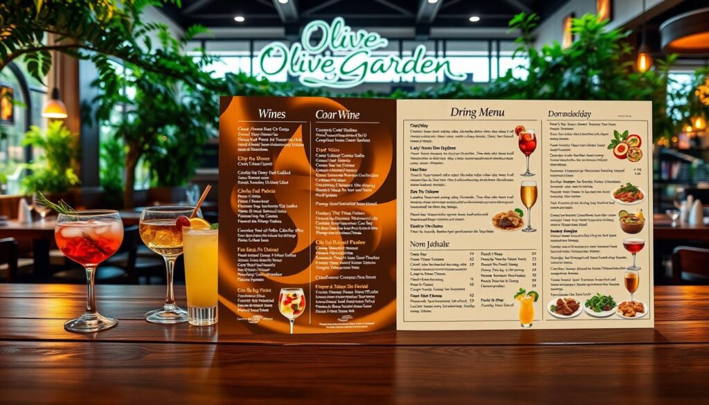 Olive Garden Drink Menu With Prices