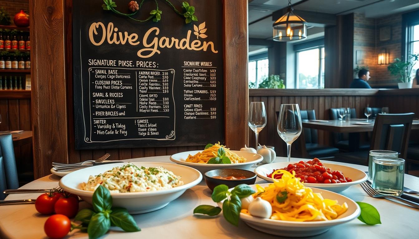 Olive Garden Gardendale Menu With Prices