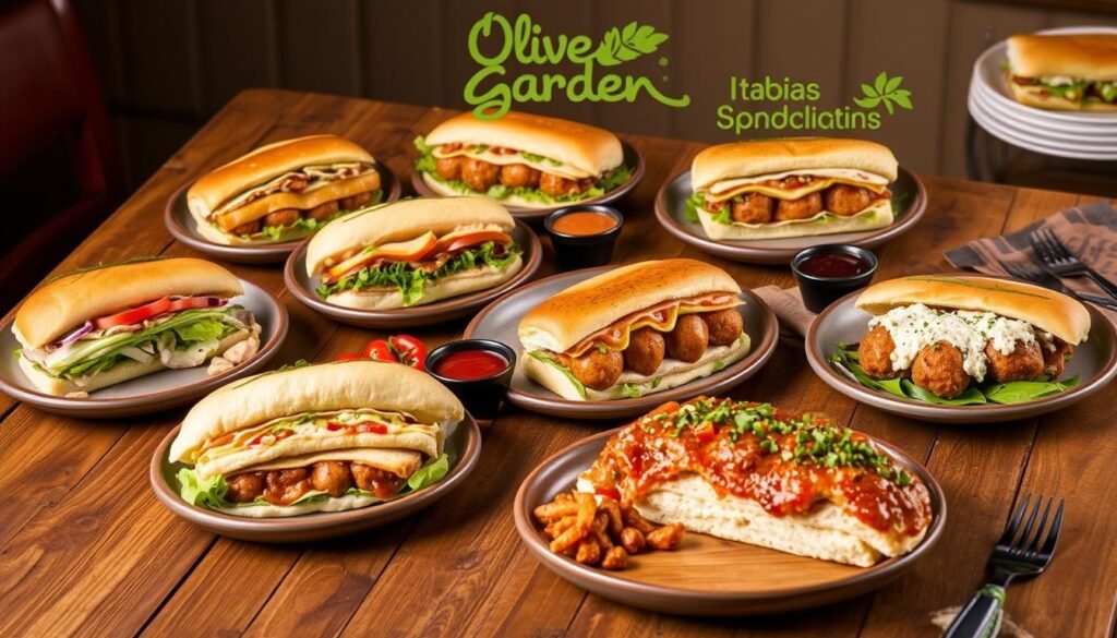 Olive Garden Sandwich Menu With Prices