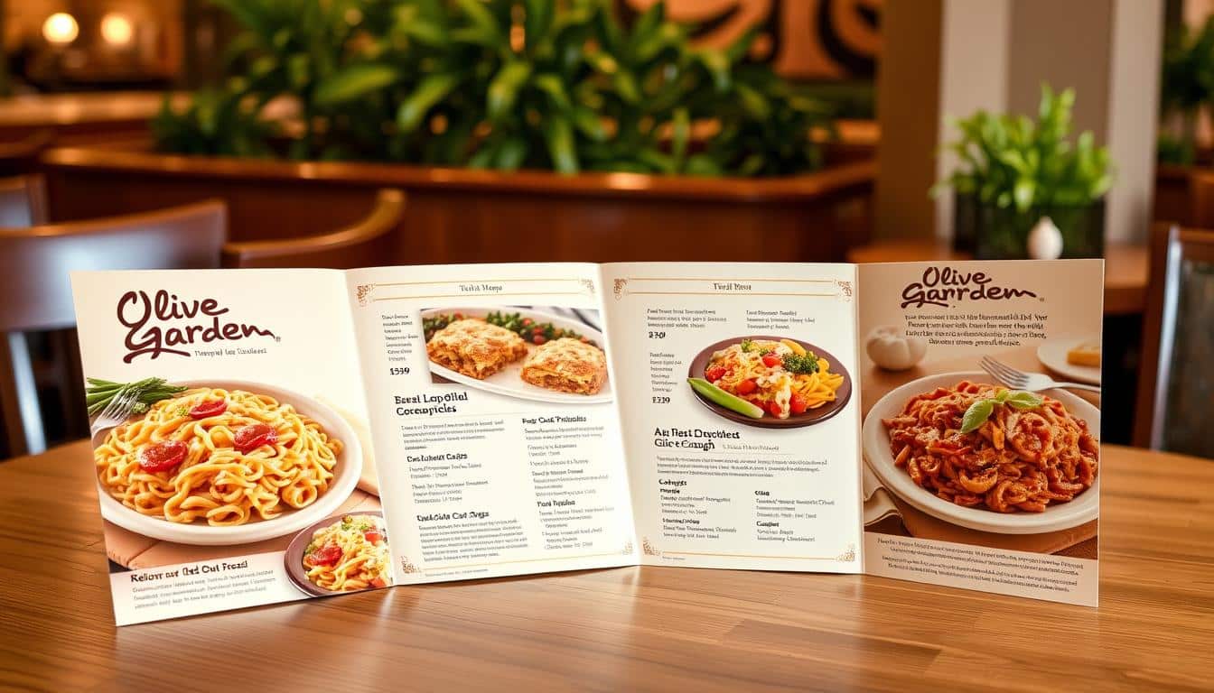 Olive Garden Take Out Menu With Prices