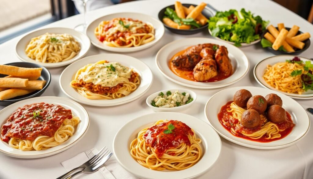 Olive Garden classic entrées