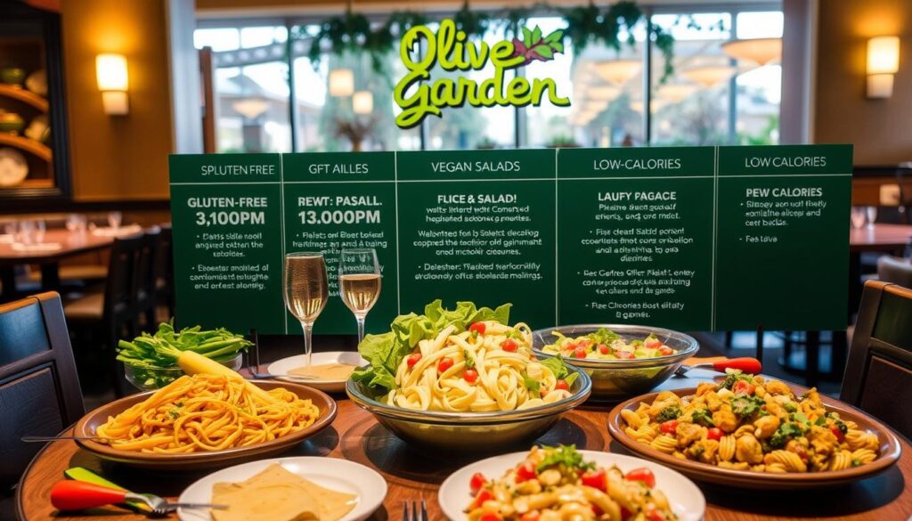 Olive Garden special dietary options