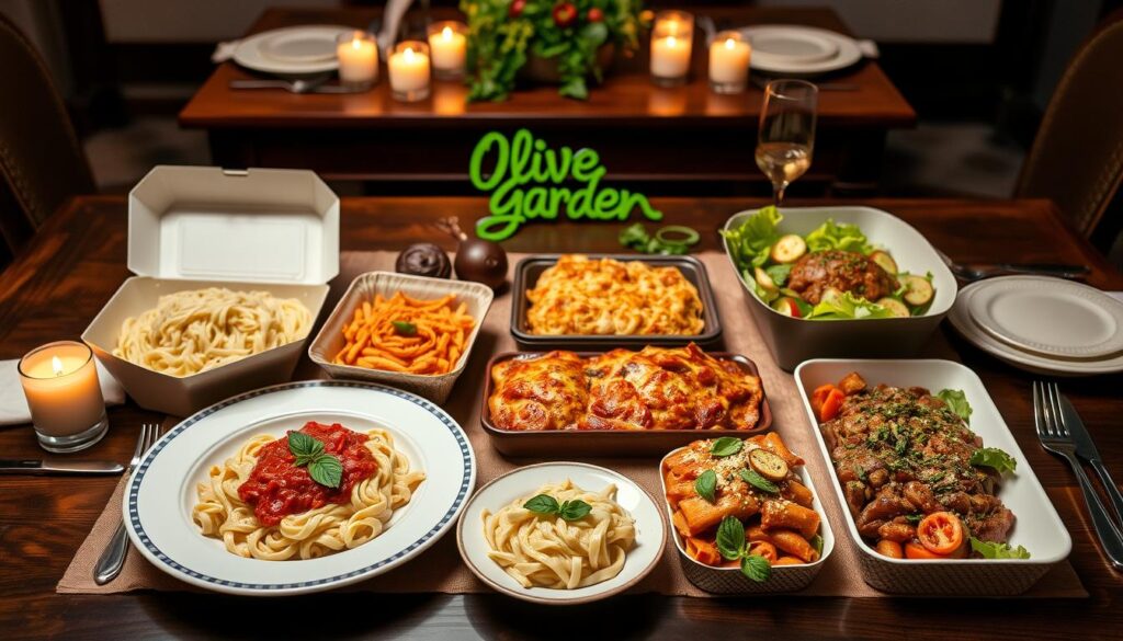 Olive Garden takeout specials