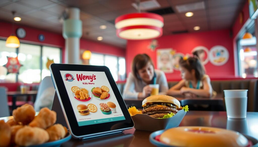 Ordering Wendy's Kids Menu Online