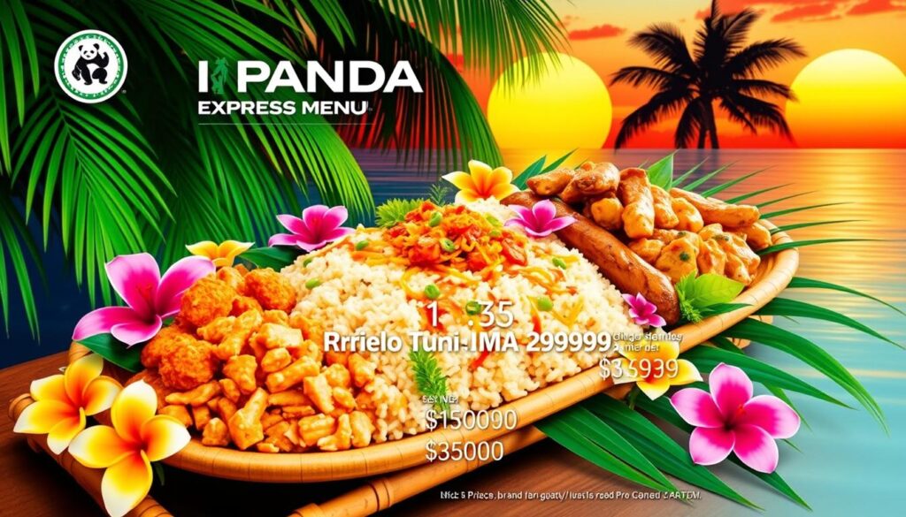 Panda Express Hawaii Menu With Prices