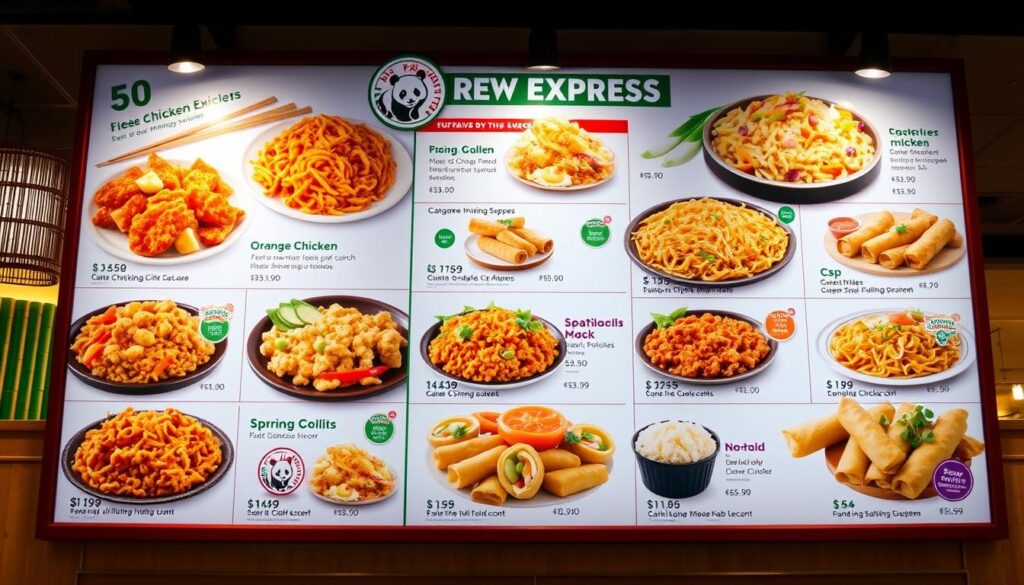 Panda Express Lubbock Menu With Prices