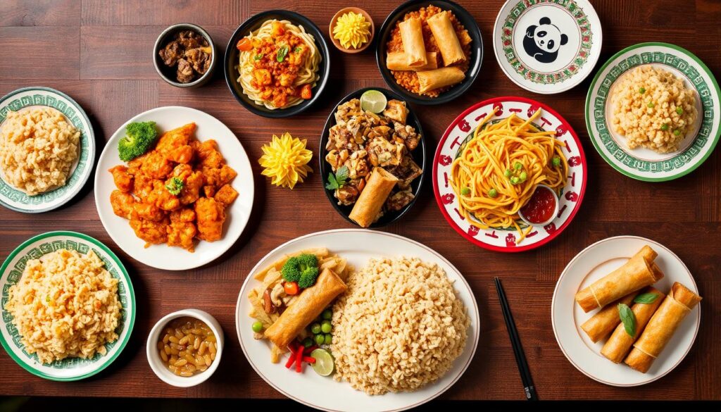 Panda Express Lubbock menu with prices