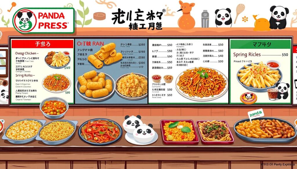 Panda Express Oshkosh Menu With Prices