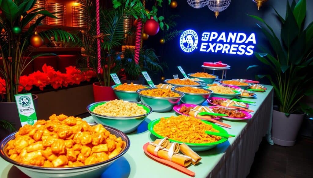 Panda Express catering.