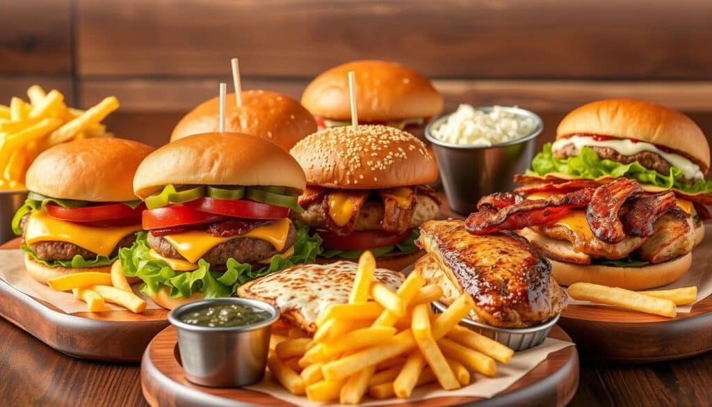 Texas Roadhouse Signature Sandwiches and Burgers