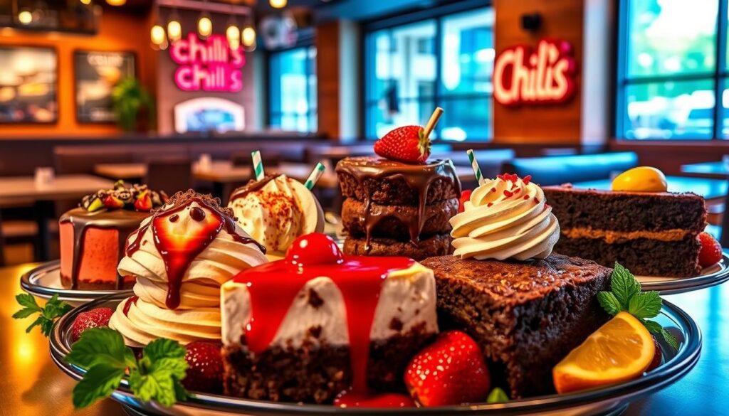 User reviews Chili's desserts