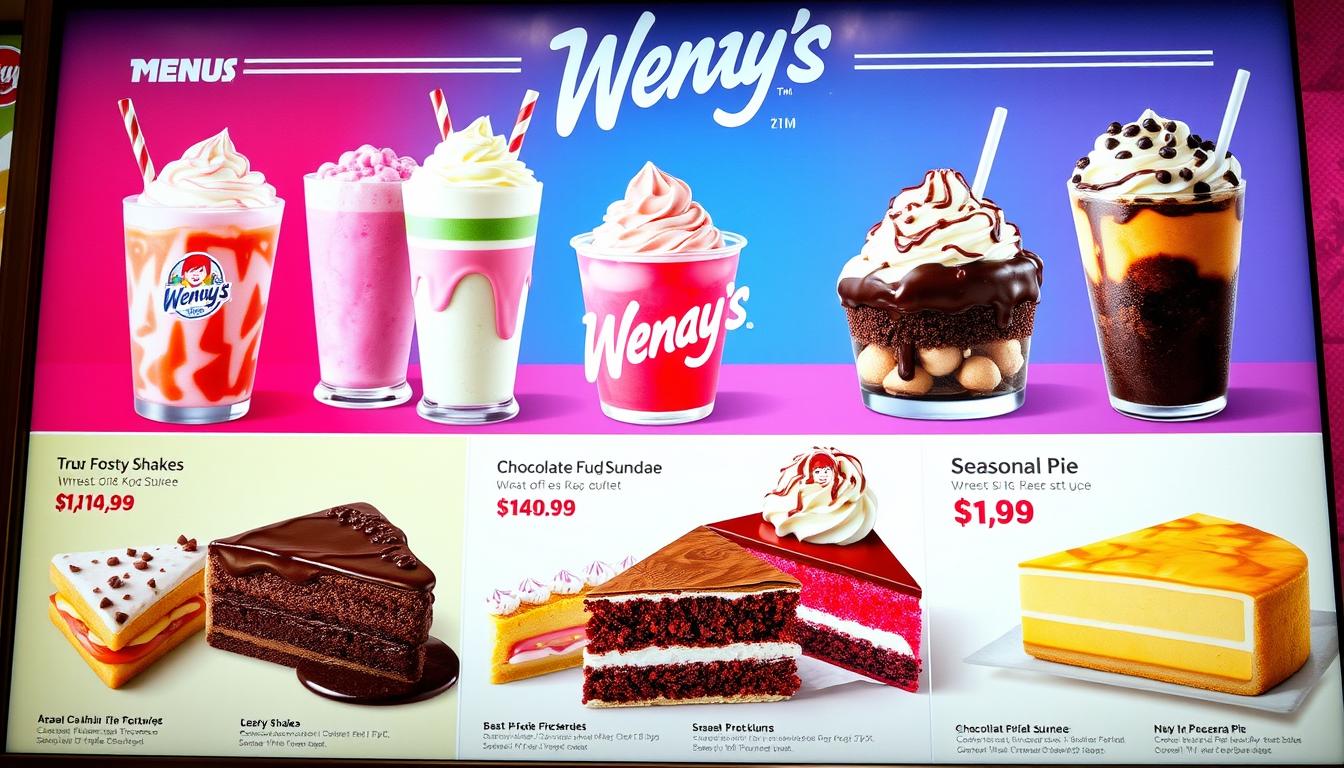 Wendy's Dessert Menu With Prices