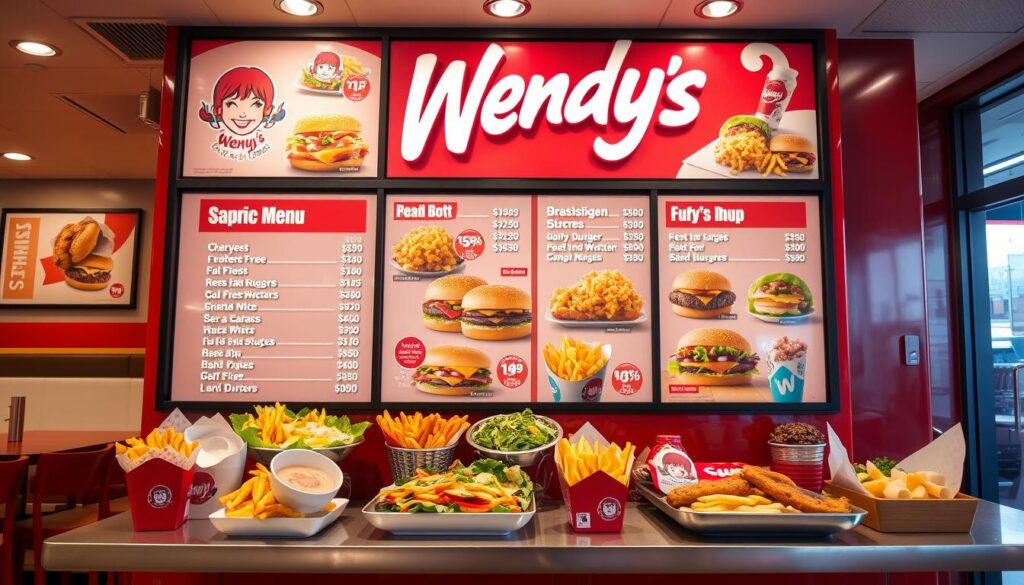 Wendy's Menu With Prices UK