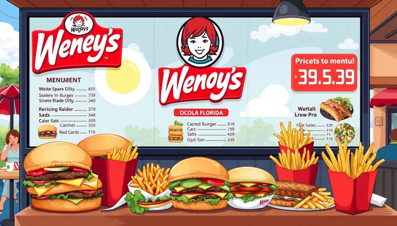 Wendy's Ocala Menu With Prices