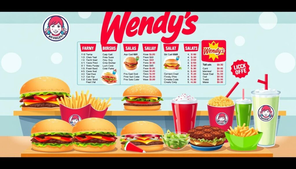 Wendy's Online Menu With Prices