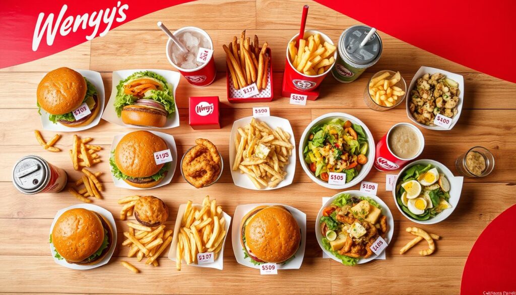 Wendy's Price Menu With Prices