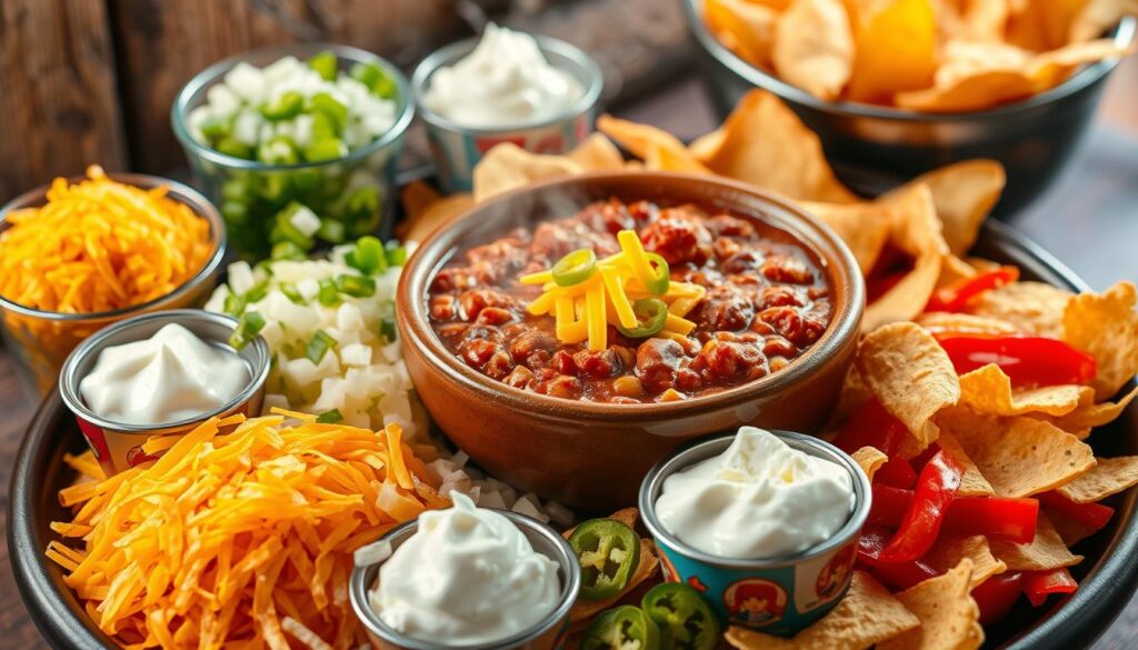 Wendy's chili toppings and customization options