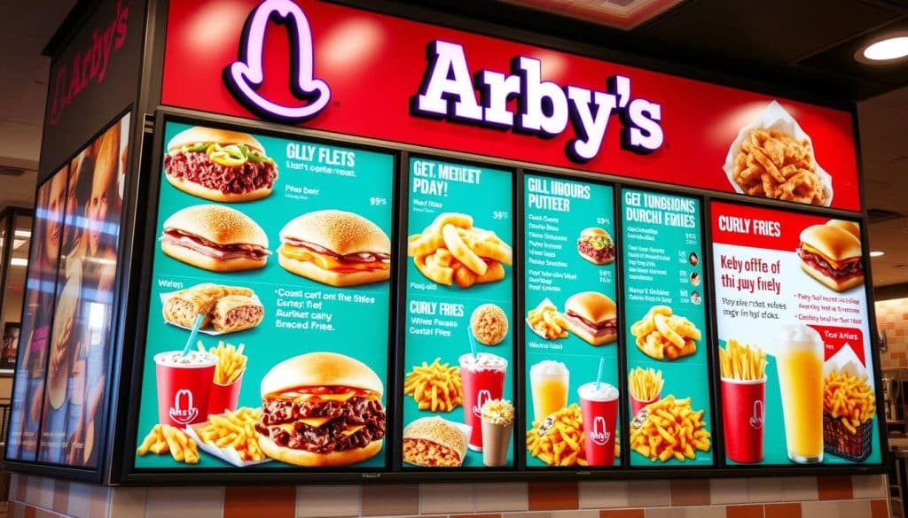 Arby's 345 Menu With Prices