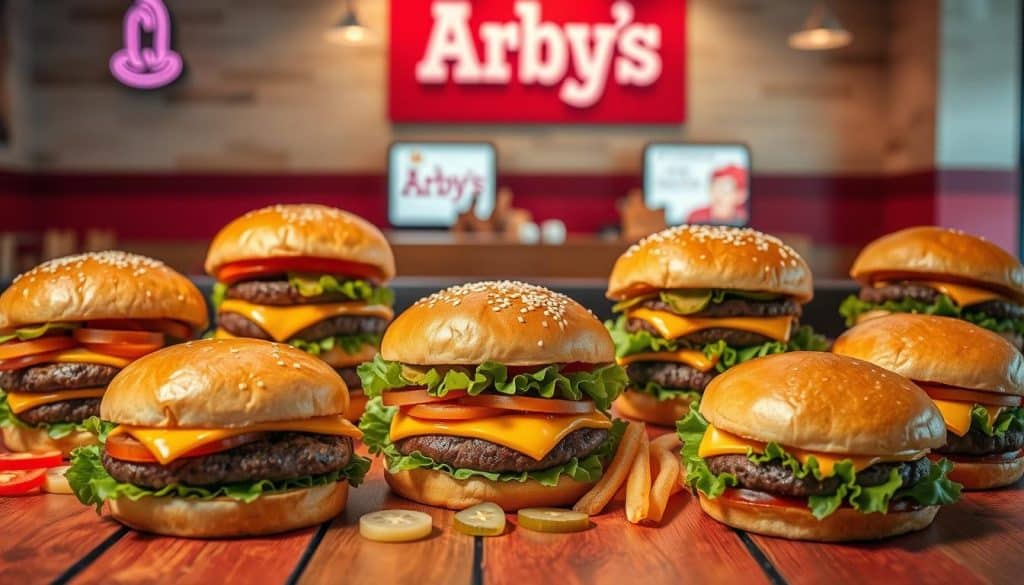 Arby's Hamburger Menu With Prices