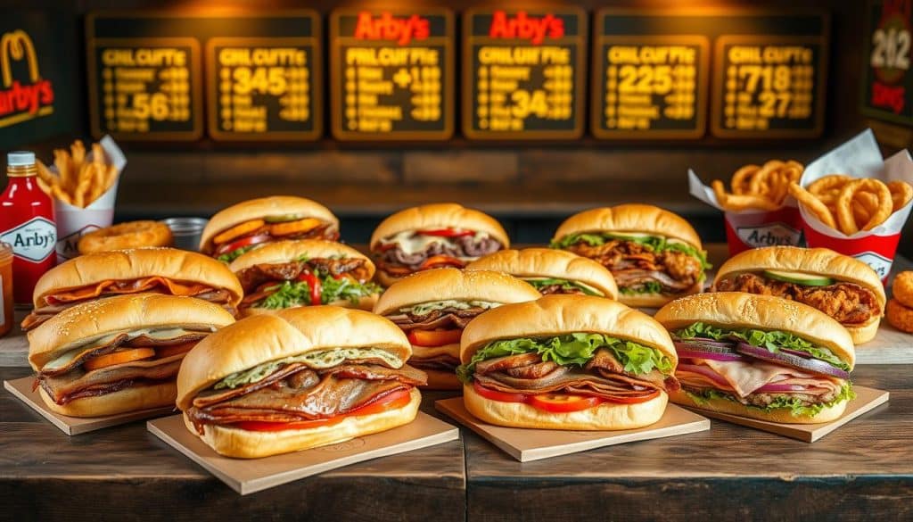 Arby's Sandwich Menu With Prices