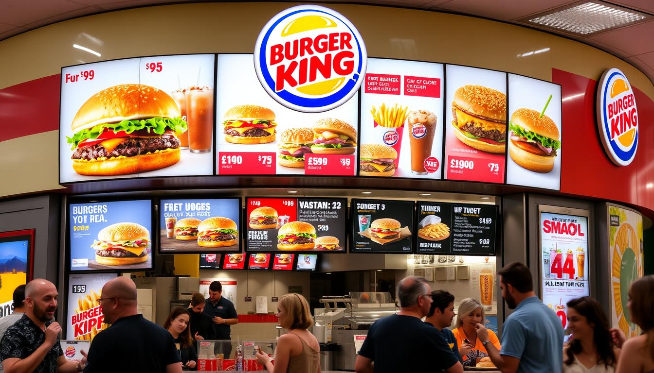 Burger King Menu Deals With Prices