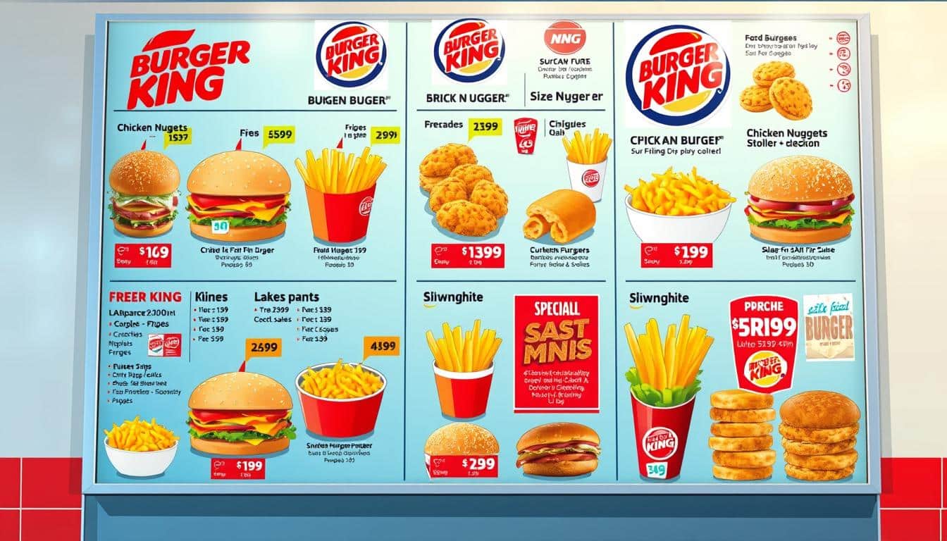 Burger King Menu With Prices And Specials