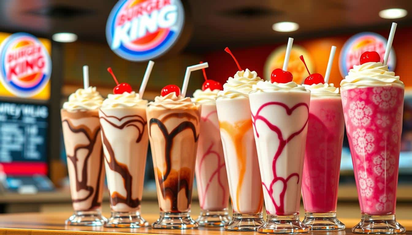 Burger King Milkshakes Menu With Prices