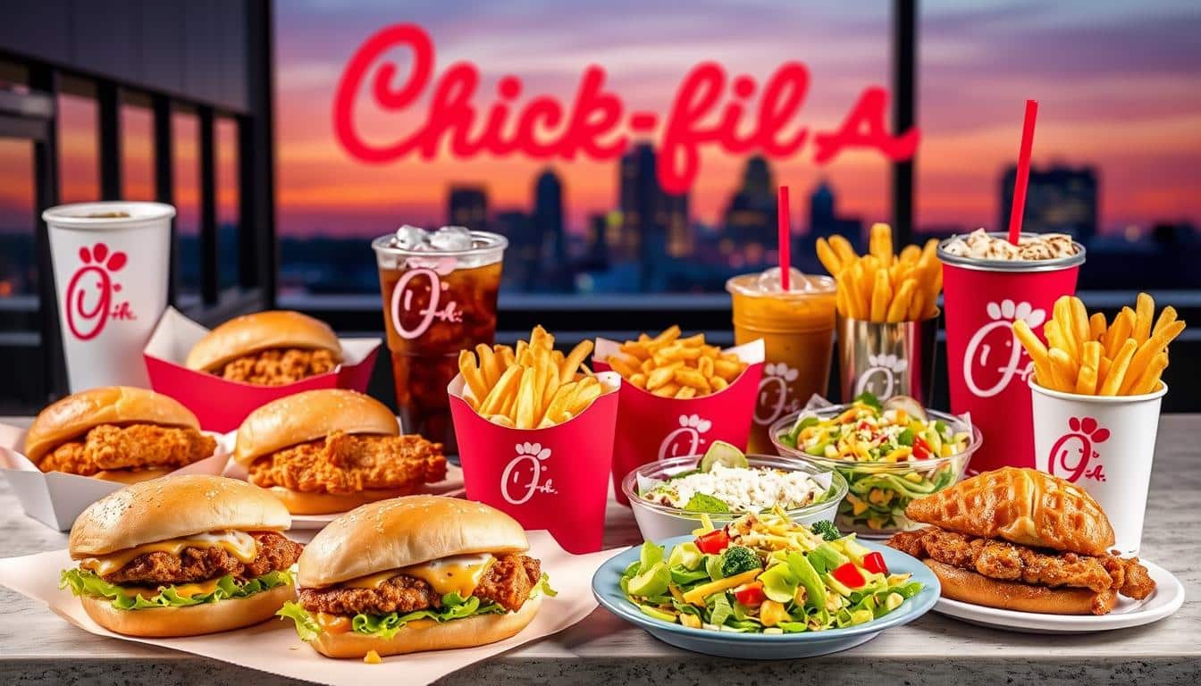 Chick-Fil-a evansville menu with prices