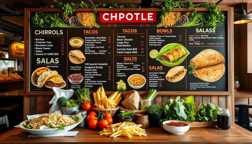 Chipotle Mexican Grill Starkville Menu