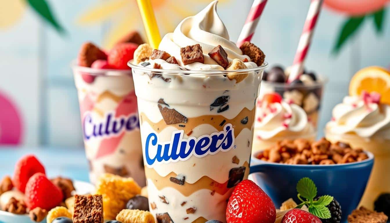 Culver's Concrete Mixer Menu