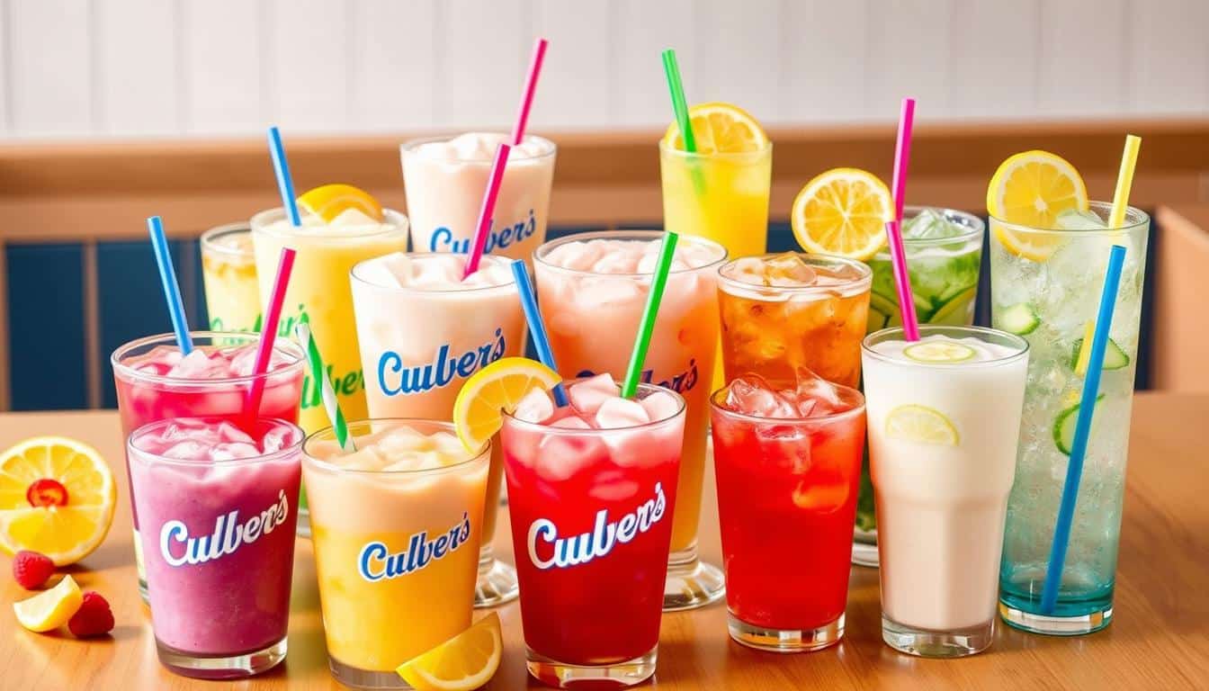 Culver's Drinks Menu