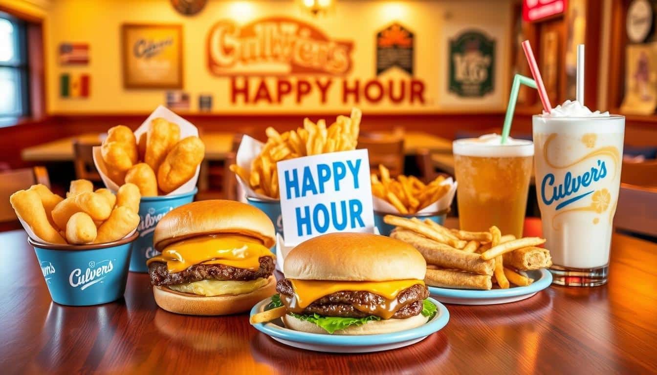 Culver's Happy Hour Menu