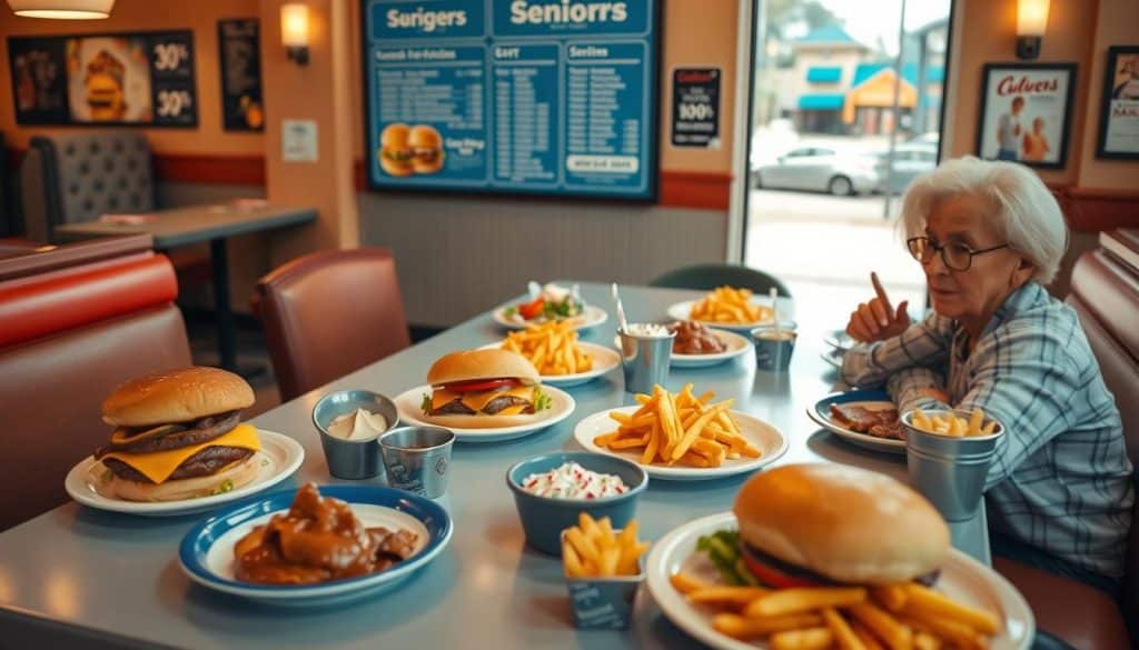 Culver's Senior Menu