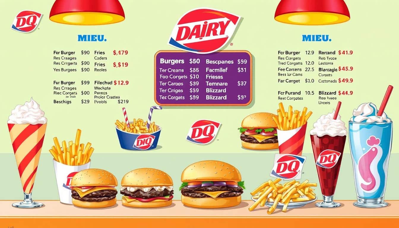 Dairy Queen Food Menu With Prices