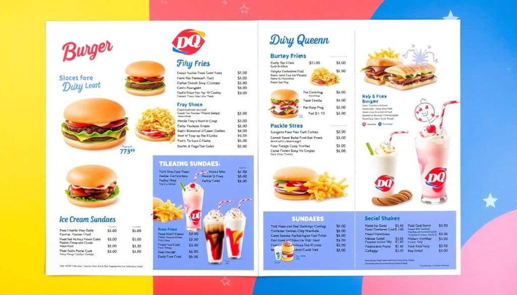 Dairy Queen Menu With Prices Printable