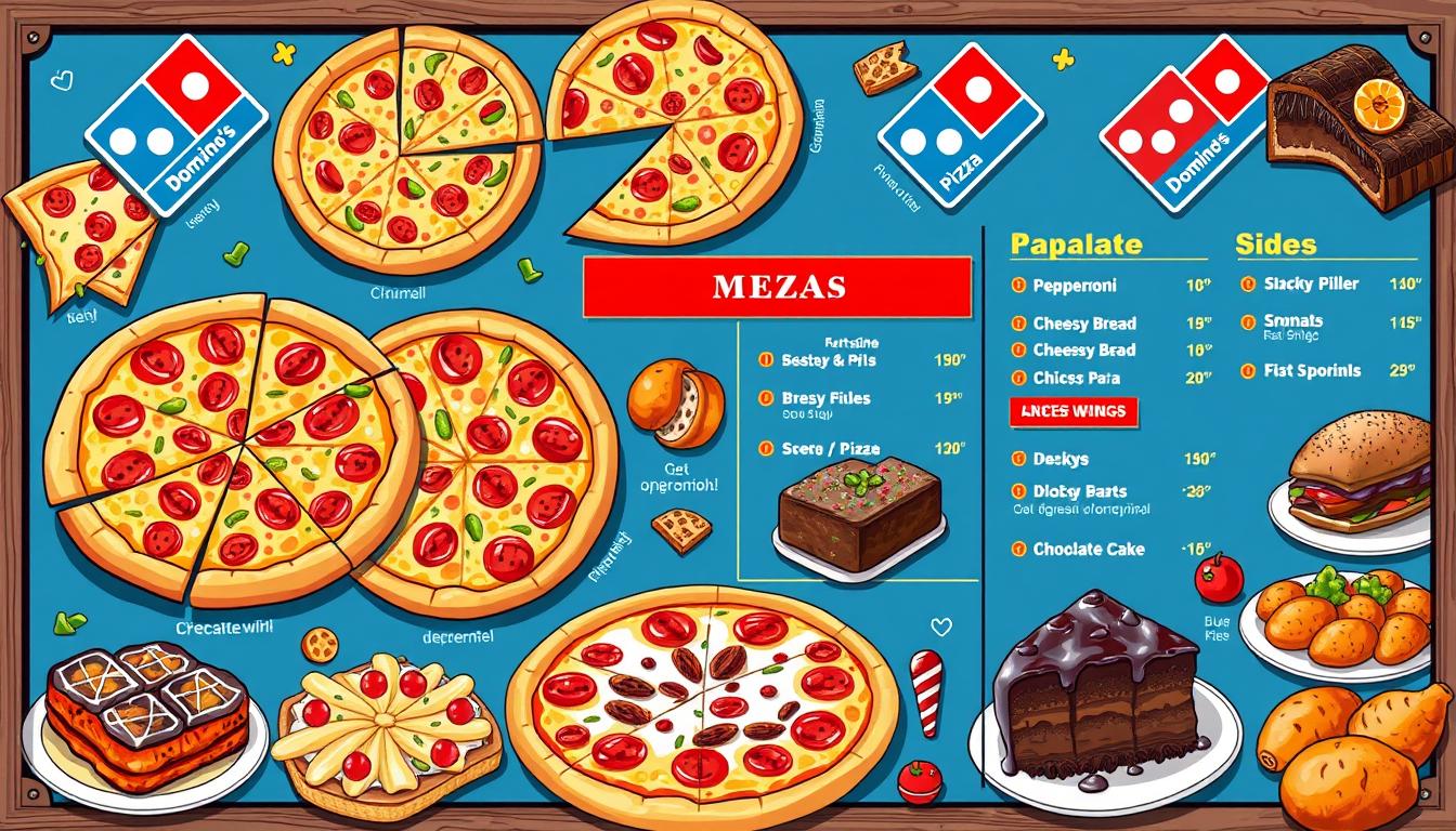 Domino's Menu With Price List