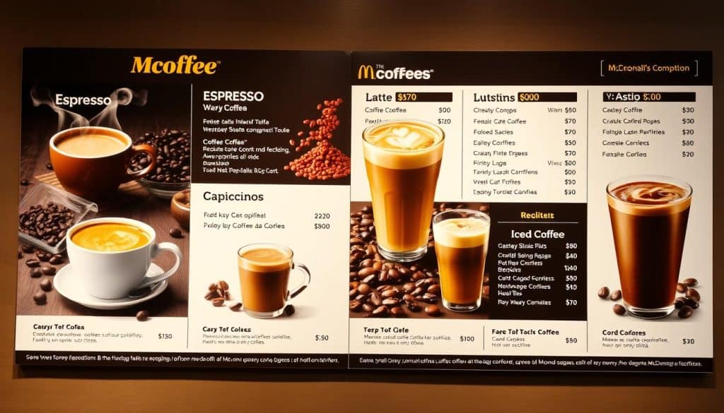 McDonald's Coffee Menu With Prices