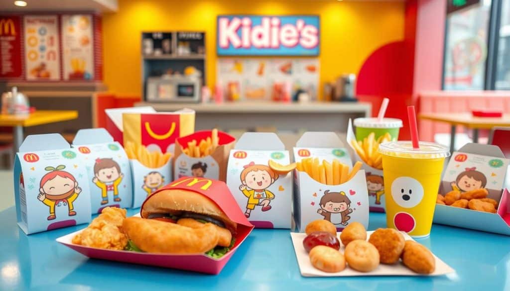 McDonald's Kiddies Menu With Prices