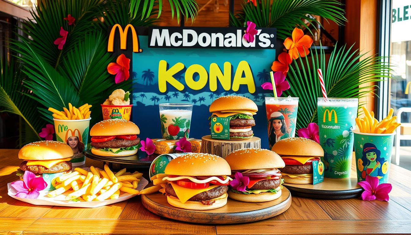 McDonald's Kona Menu With Prices